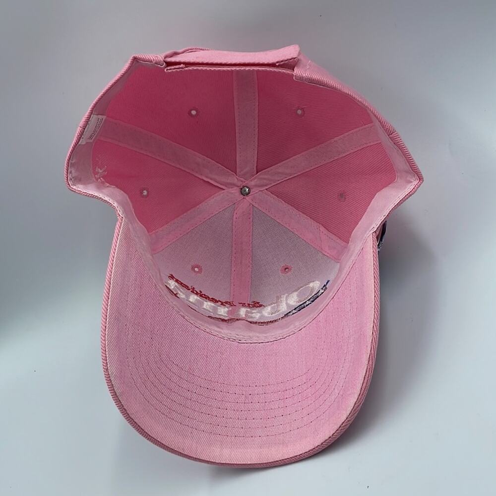OBAMA for President Adjustable Embroidered Pink Baseball Hat with family button - Picture 6 of 6